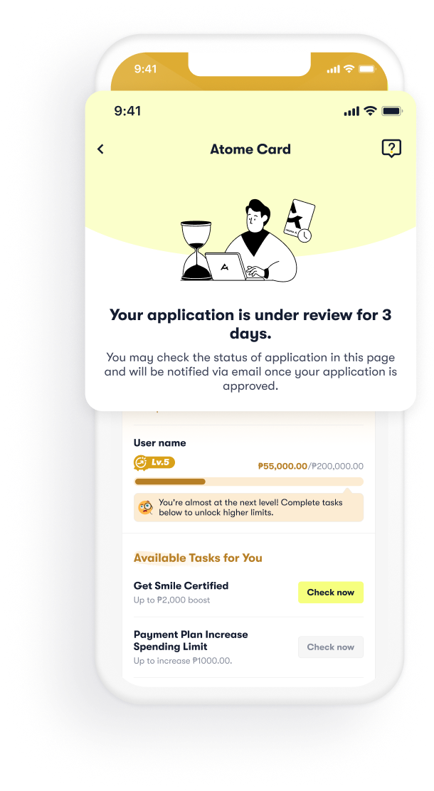 Apply in seconds